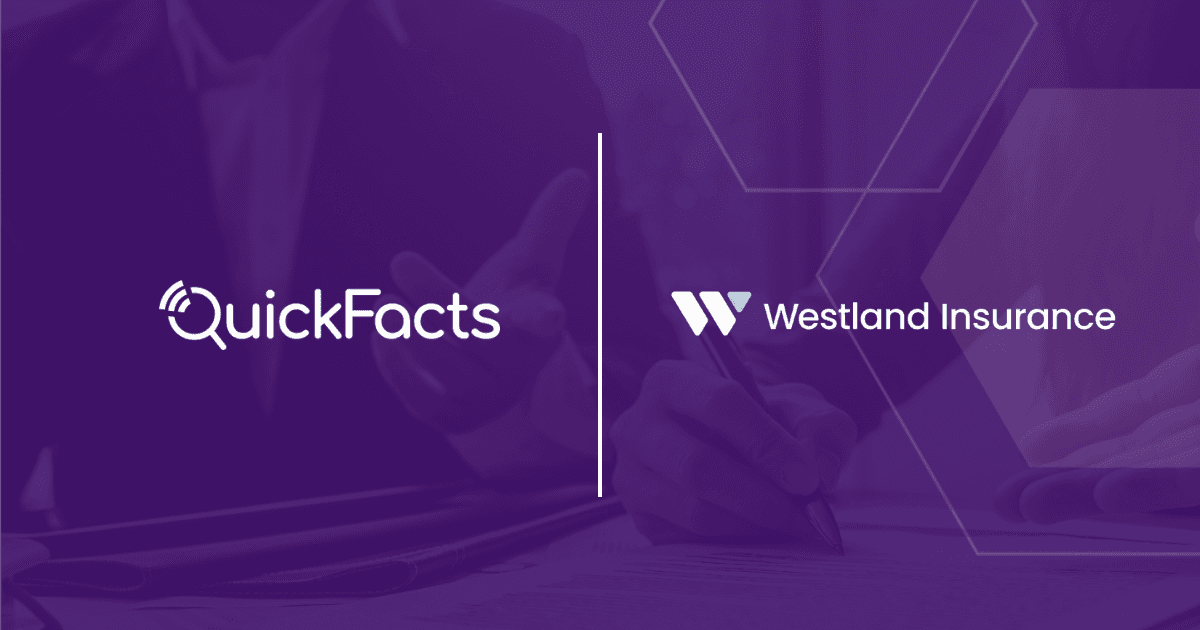 QuickFacts s’associe à Westland Insurance pour soutenir les courtiers grâce à la plateforme Comparaisons